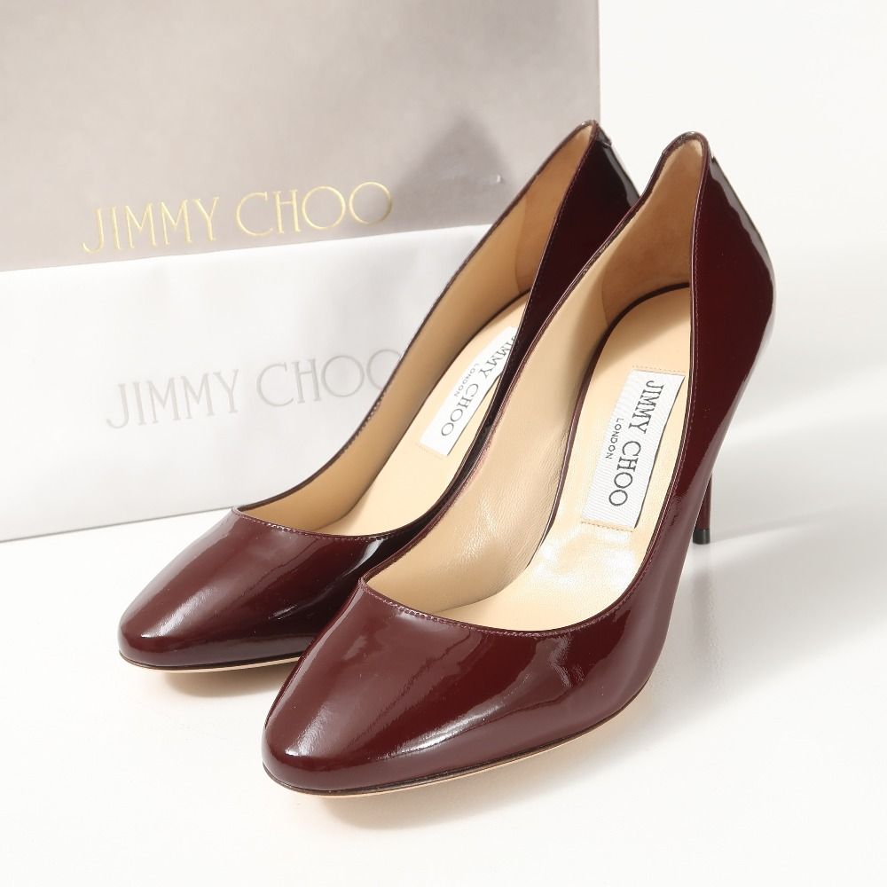 □未使用品□JIMMY CHOO ジミーチュウ ESME85 パンプス サイズ37.5