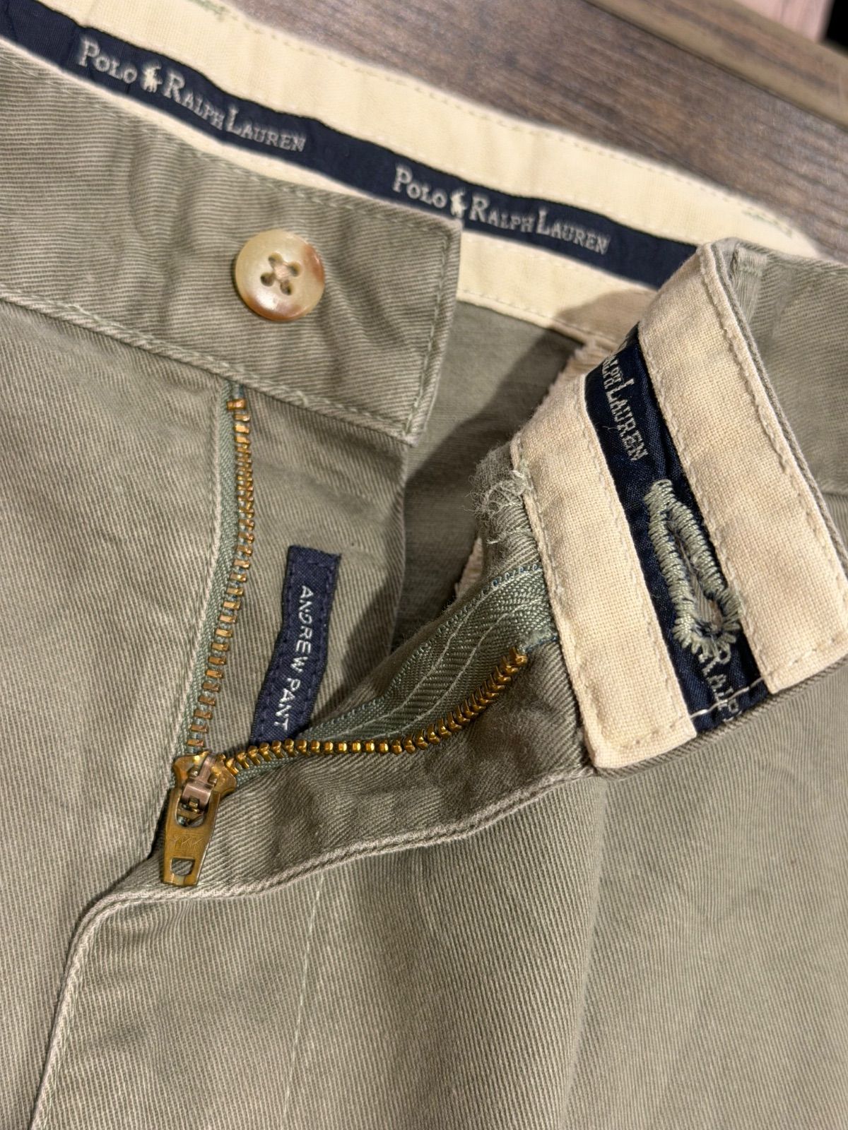 90's USA製 / POLO CHINO 】ラルフローレン ポロチノ ANDREW PANT