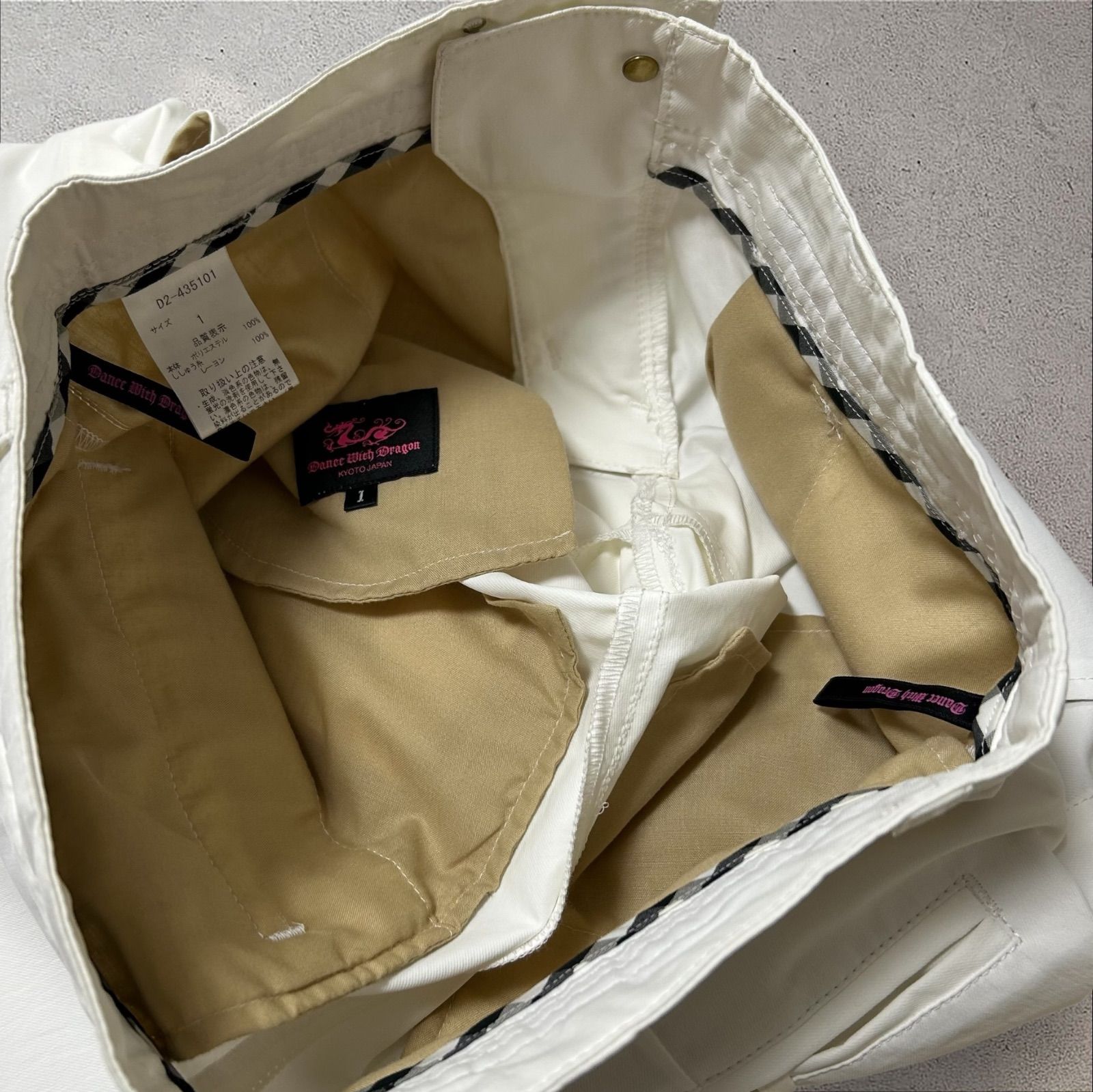 美品 Dance with Dragon ダンスウィズドラゴン パンツ レディース