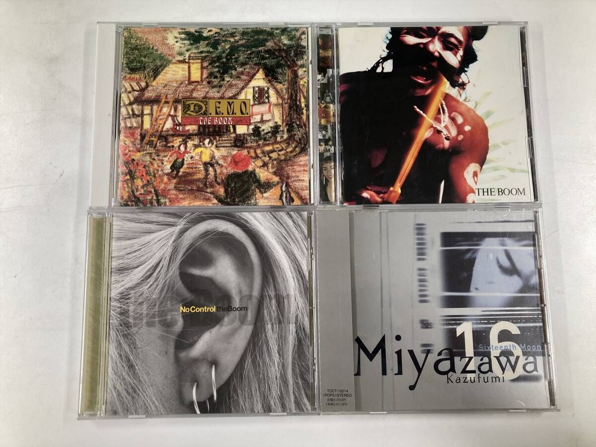 W0880】THE BOOM 宮沢和史 CD アルバム 4枚セット○ザ・ブーム