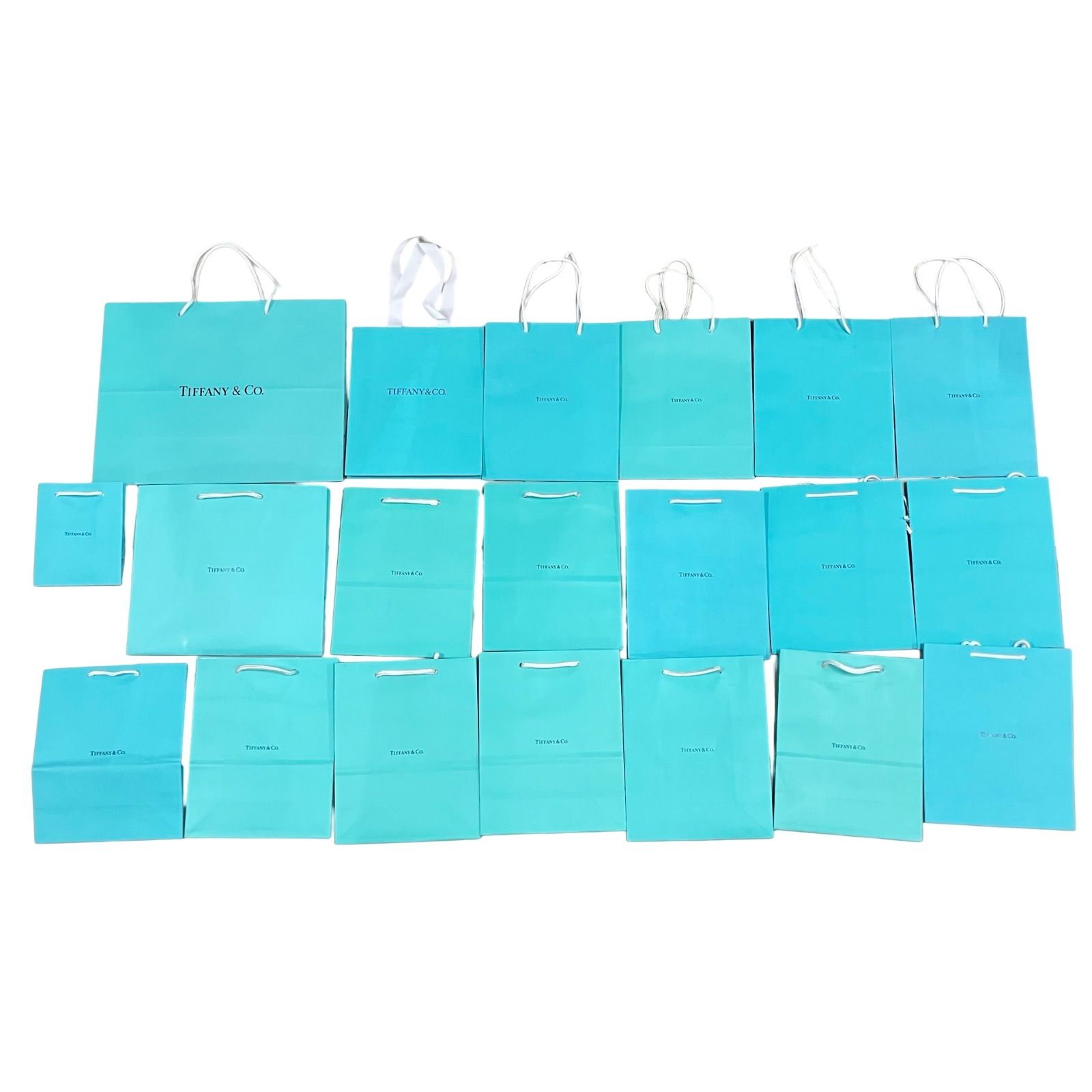 Tiffany ティファニー 紙袋 20枚セット ショップ袋 ショッパー【Z1778