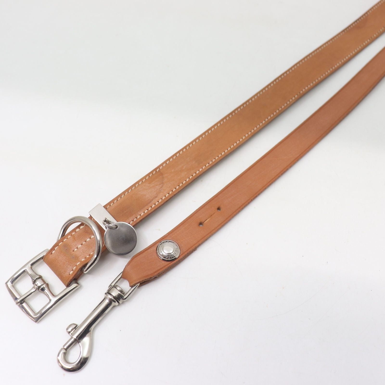 ITT0UW129FY8 HERMES エルメス リード 首輪 ペット用品 犬 大型犬 