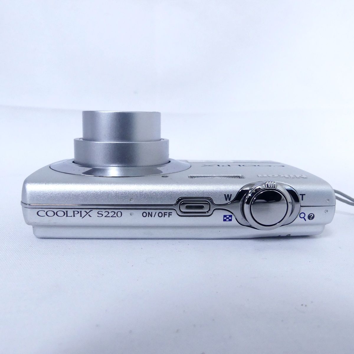 Nikon ニコン COOLPIX S220 シルバー デジタルカメラ コンパクトカメラ