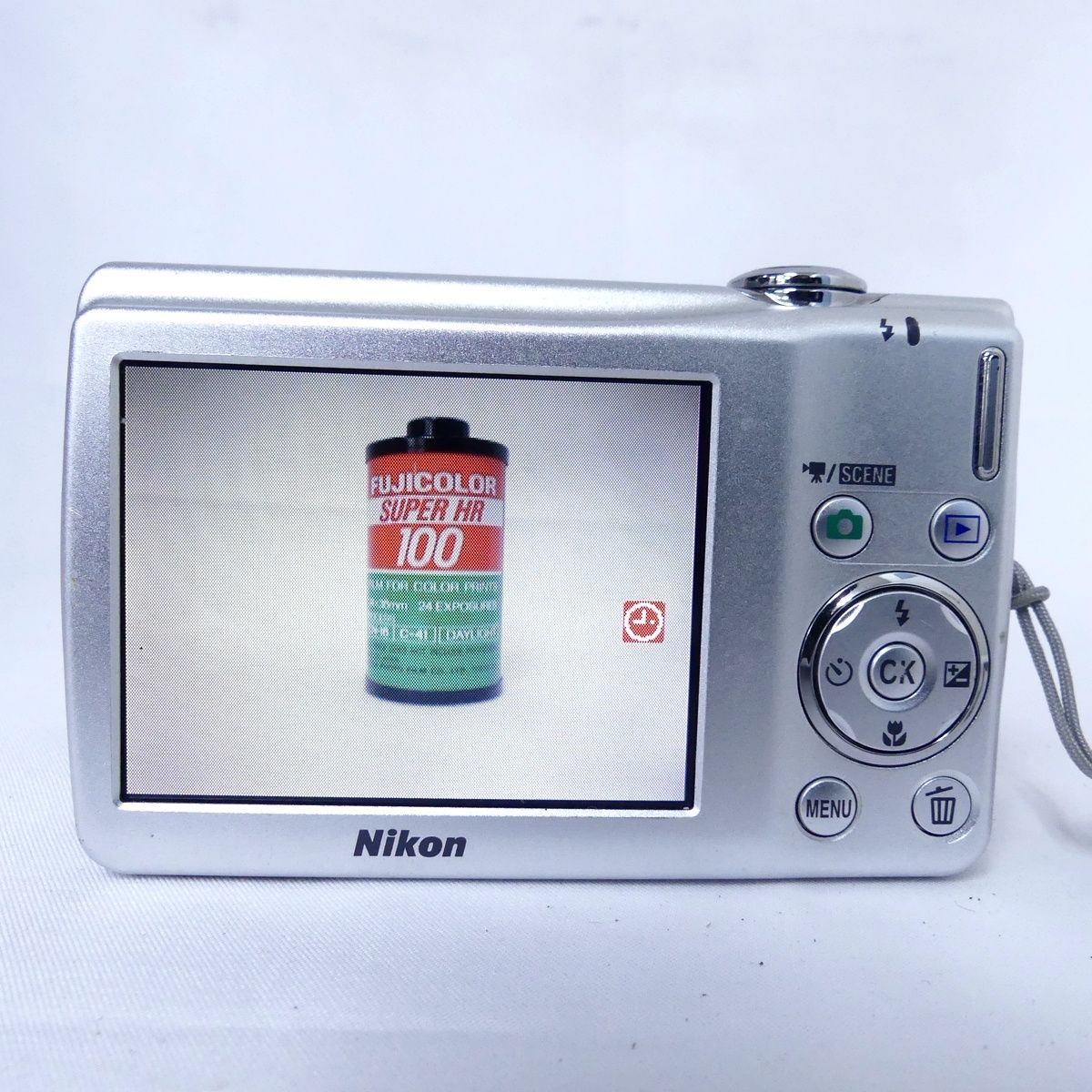 Nikon ニコン COOLPIX S220 シルバー デジタルカメラ コンパクトカメラ