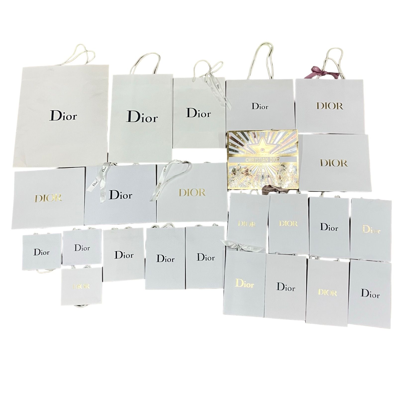 DIOR ディオール 紙袋 24枚セット ショップ袋 ショッパー【Z1778