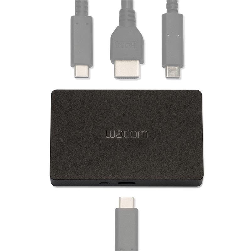 Wacom コンバーター HDMI - USB-C 変換ボックス Movink Creative Pen DisplayまたはWacom One 14用