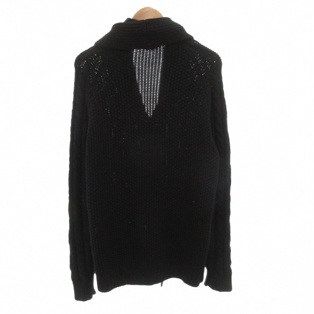 ドルモア DRUMOHR ケーブル ショールカラー カーディガン ニット