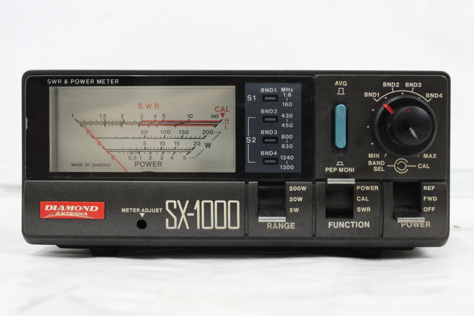 現状品 ダイヤモンド SX-1000 SWR & パワー計 DIAMOND ANTENNA