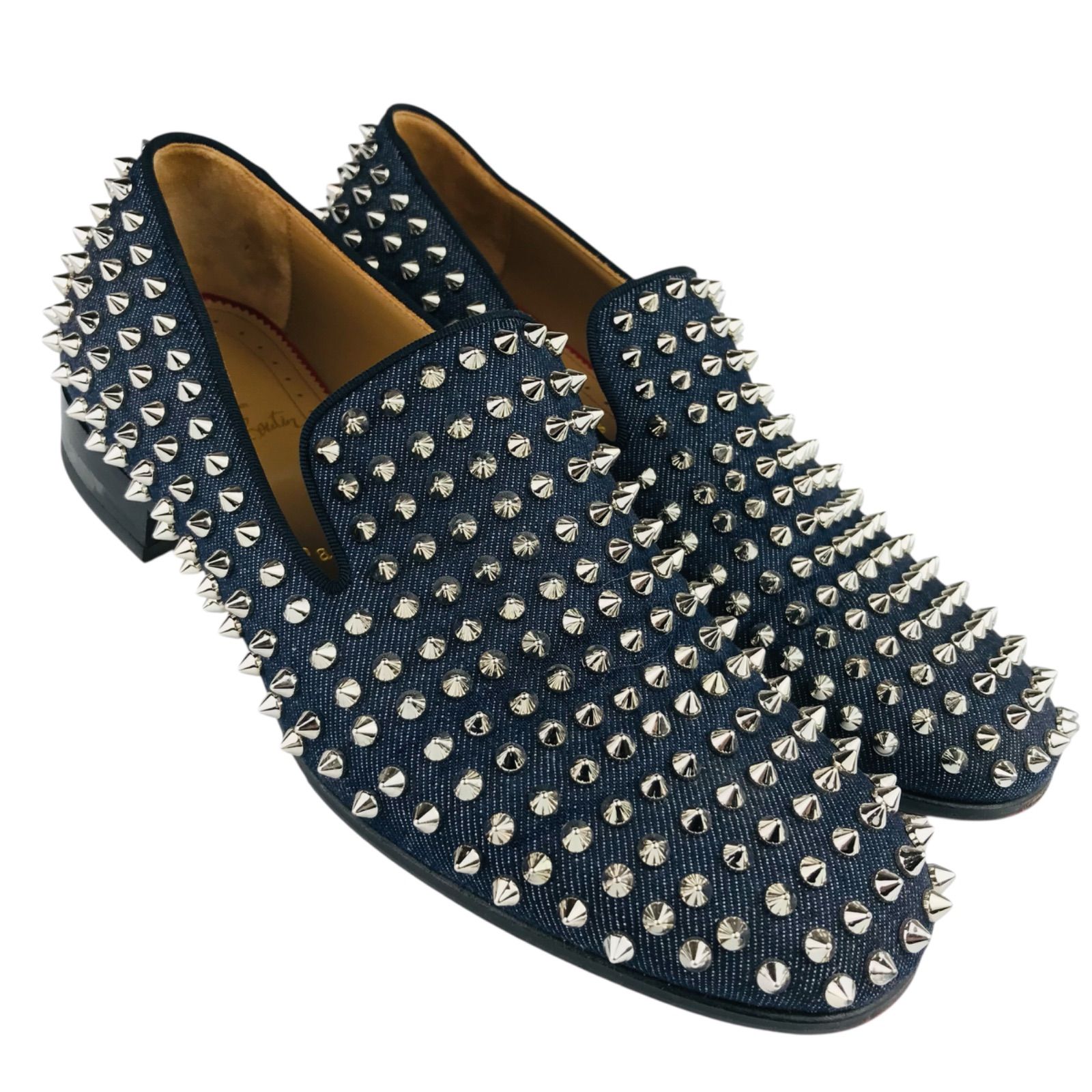 美品☆Christian Louboutin・クリスチャンルブタン・メンズ デニム地 