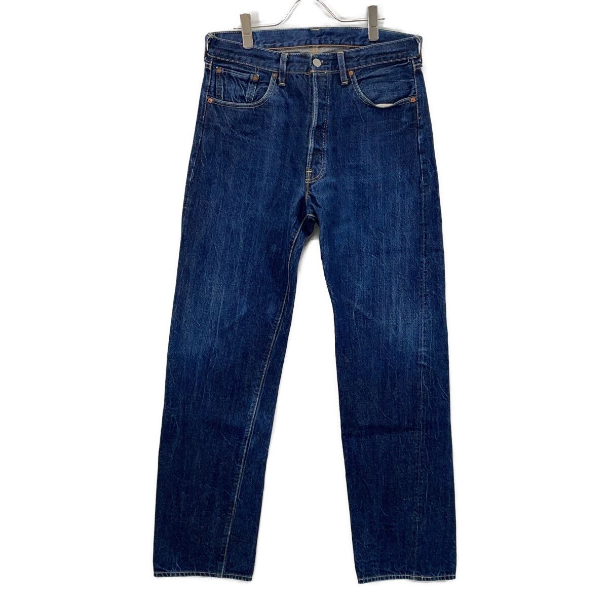 LEVI'S リーバイス 66501-0117 501XX ｲﾝﾃﾞｨｺﾞ 復刻 ﾃﾞﾆﾑﾊﾟﾝﾂ LVC ﾀﾞﾌﾞﾙ