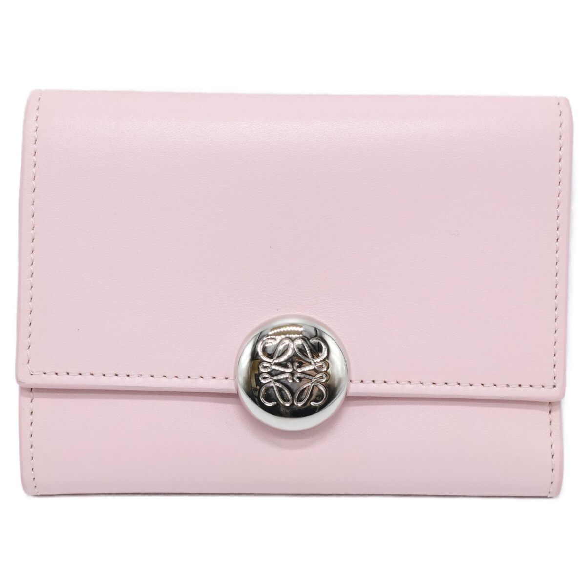 LOEWE ロエベ 【美品】ぺブル バーティカル ウォレット スモール