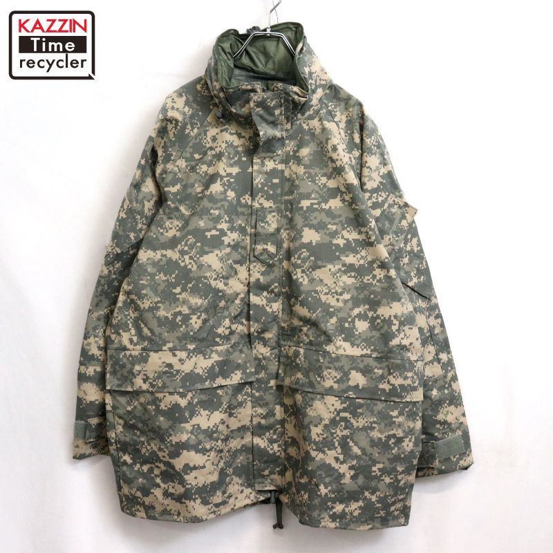 00s USA製 U.S.ARMY デジタルカモ ECWCS ミリタリージャケット メンズ