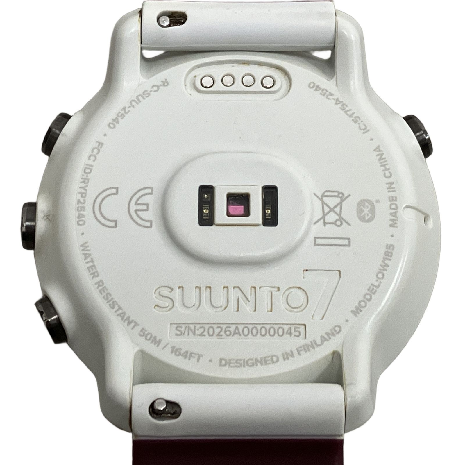 SUUNTO7 スント7 OW185 White Burgundy スマートウォッチ 腕時計 中古