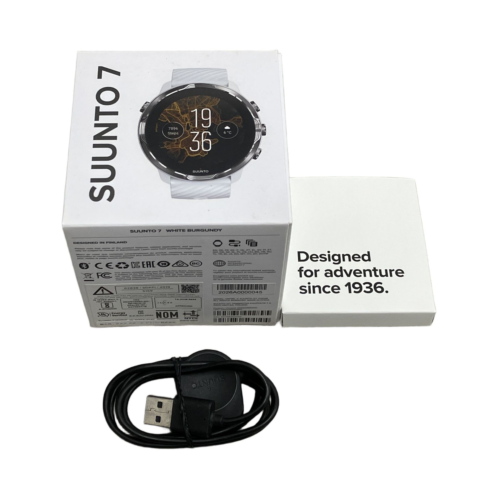 SUUNTO 7 スント7 OW185 White Burgundy 中古 - メルカリ
