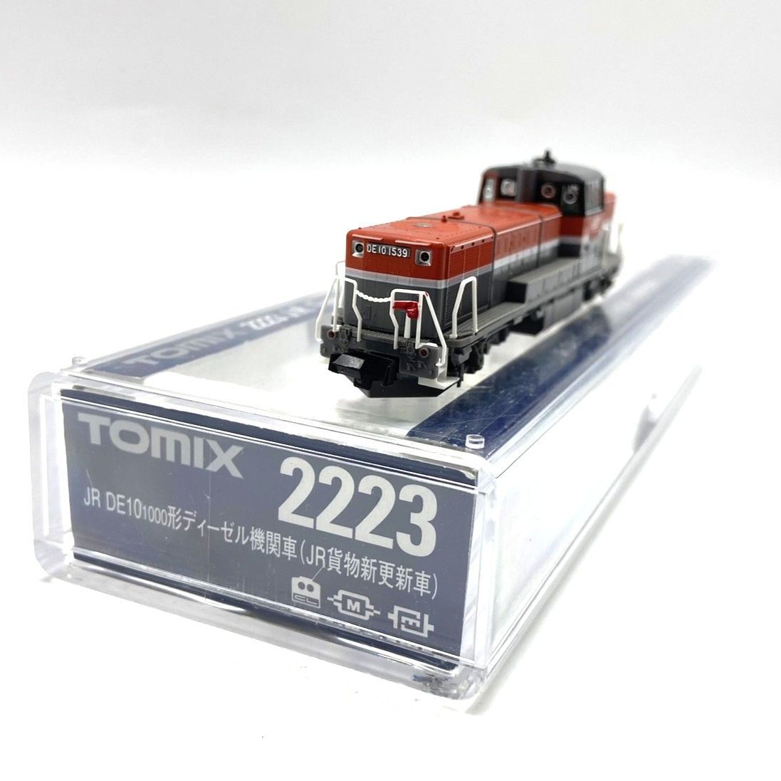 TOMIX 2223 JR DE10 1000形ディーゼル機関車(JR貨物新更新車) 軽加工品