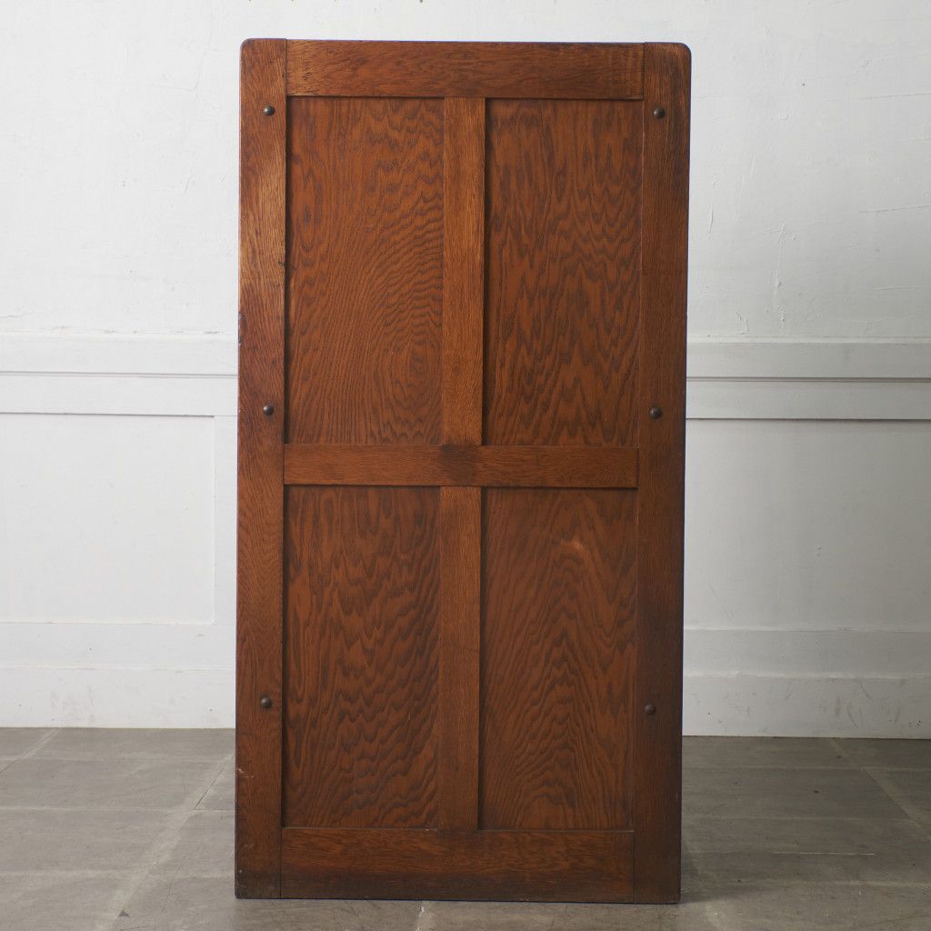 英国 アンティーク チェスト 7段 オーク ドロワー 引き出し 収納家具