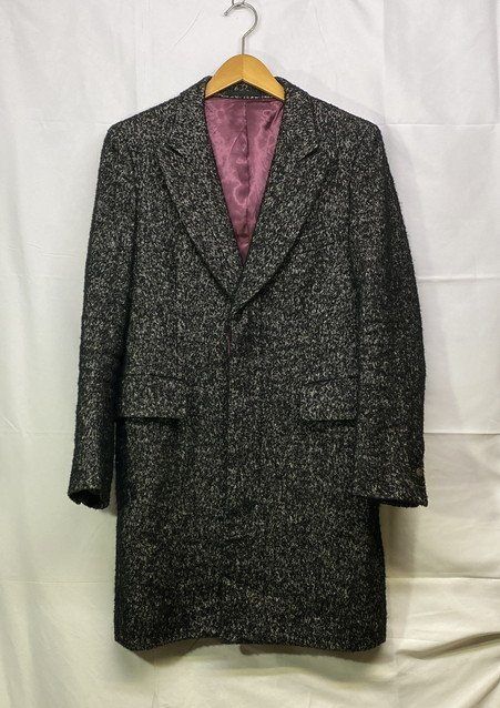 paul smith ポールスミス アルパカ混 ヘリンボーン チェスターコート