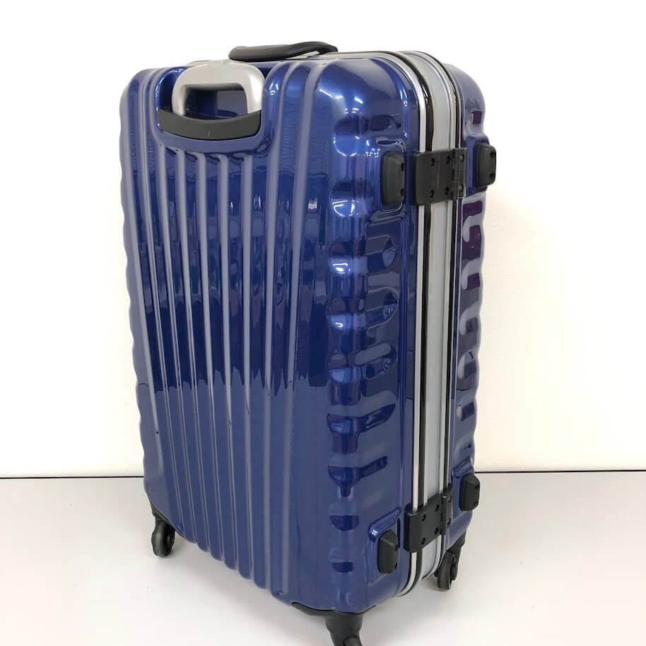 ss8431 【中古】 キャリーケース ハードタイプ ブルー TSAロック 4輪