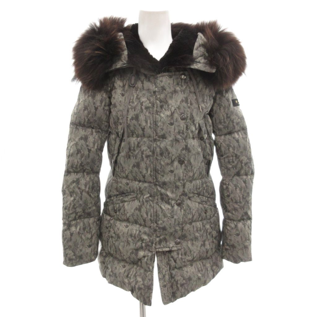 タトラス TATRAS ダウンジャケット ラクーンファー ラビットファー