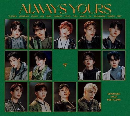 SEVENTEEN JAPAN BEST ALBUM「ALWAYS YOURS」(初回限定盤D)(2枚組)(M