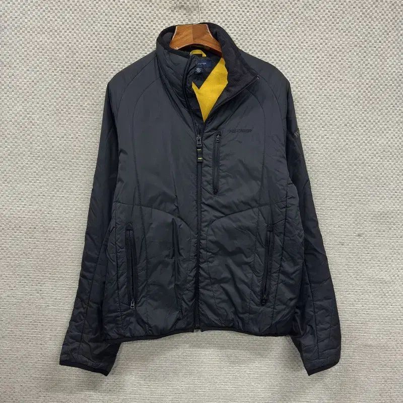 トミーヒルフィガー 弱起毛 ジャケット S M12940 TOMMY HILFIGER (トミーヒルフィガー) ワンポイント フルジップ