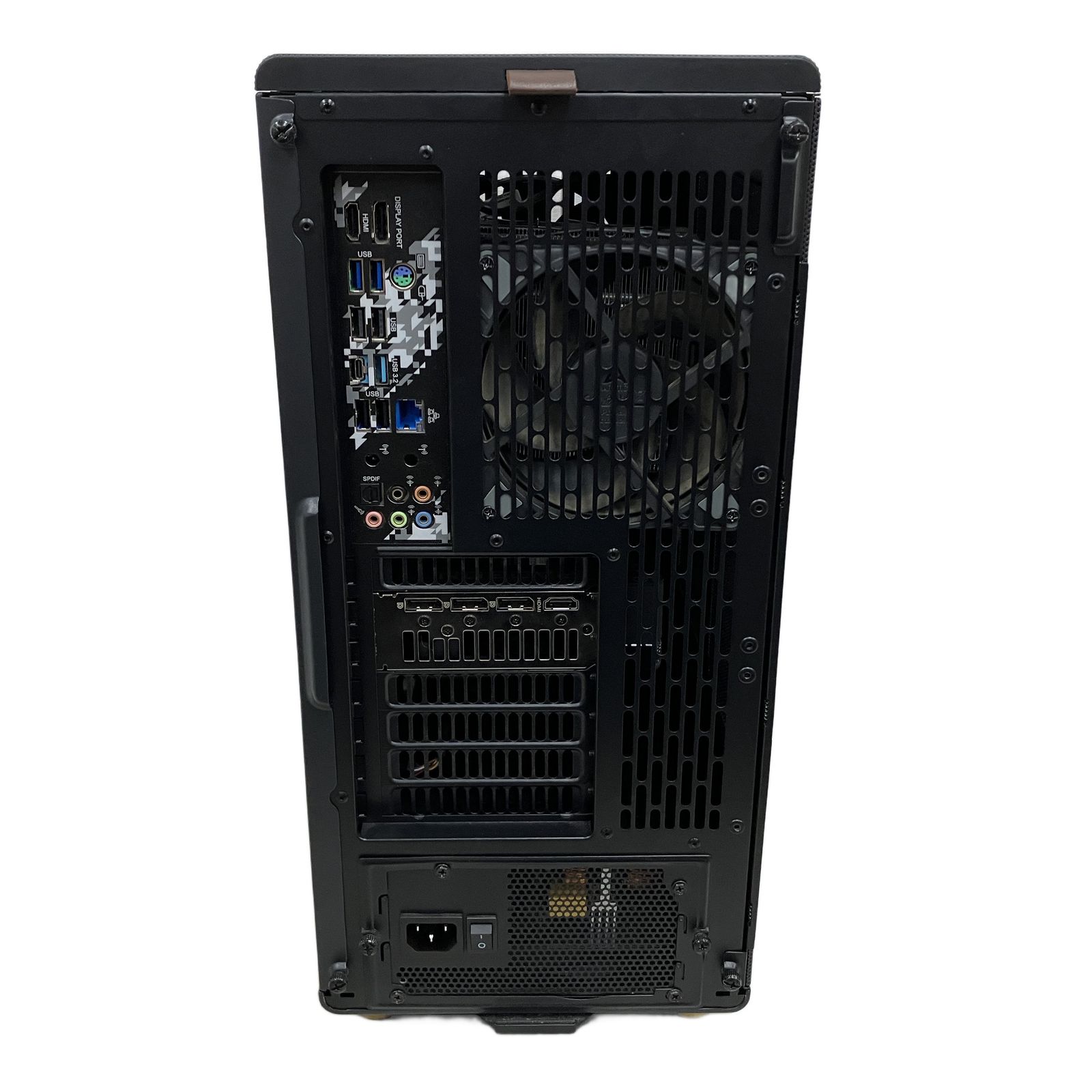 自作 PC デスクトップ パソコン 32GB SSD 500GB HDD 2TB Radeon RX