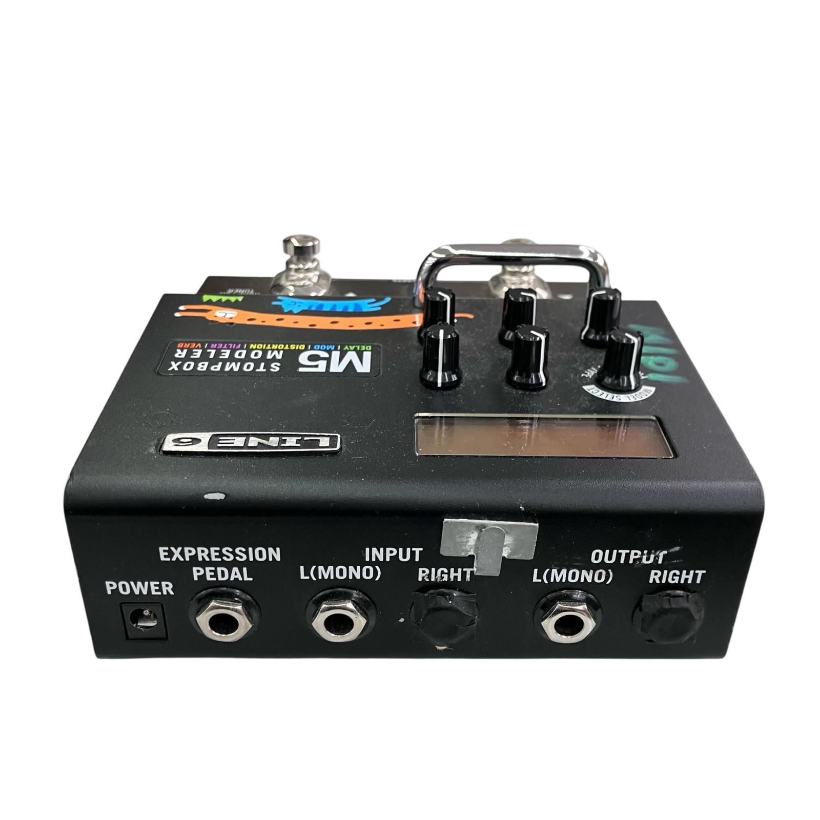 199990 通電確認済み 現状品 LINE6 M5 Stompbox Modeler マルチ 