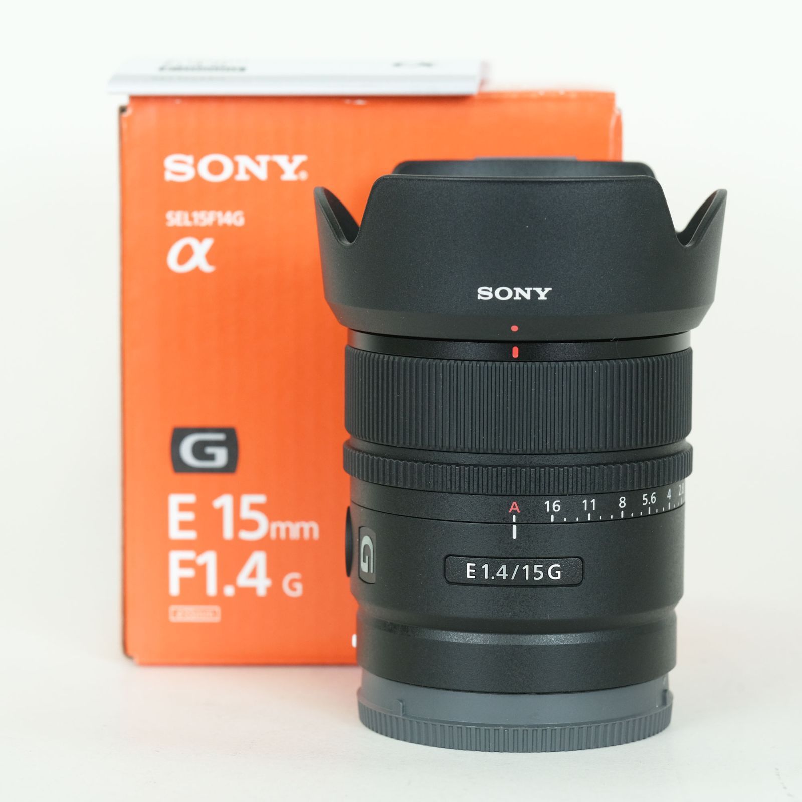 美品] SONY E 15mm F1.4 G SEL15F14G | SONY Eマウント - メルカリ