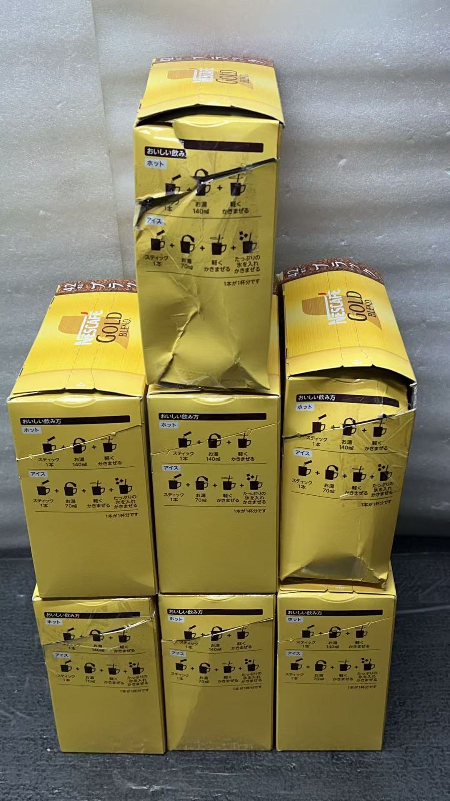 ネスカフェ ゴールドブレンド スティック ブラック 42P x 7 - メルカリ