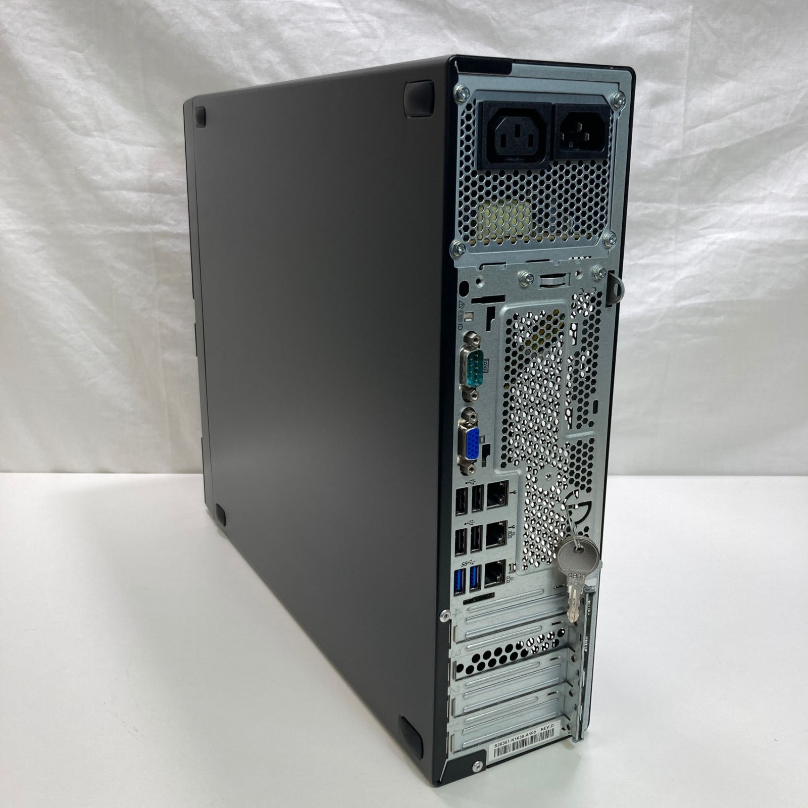 中古】 FUJITSU PRIMERGY TX1320 M4/Xeon E-2124 CPU@3.30GHz/16GB