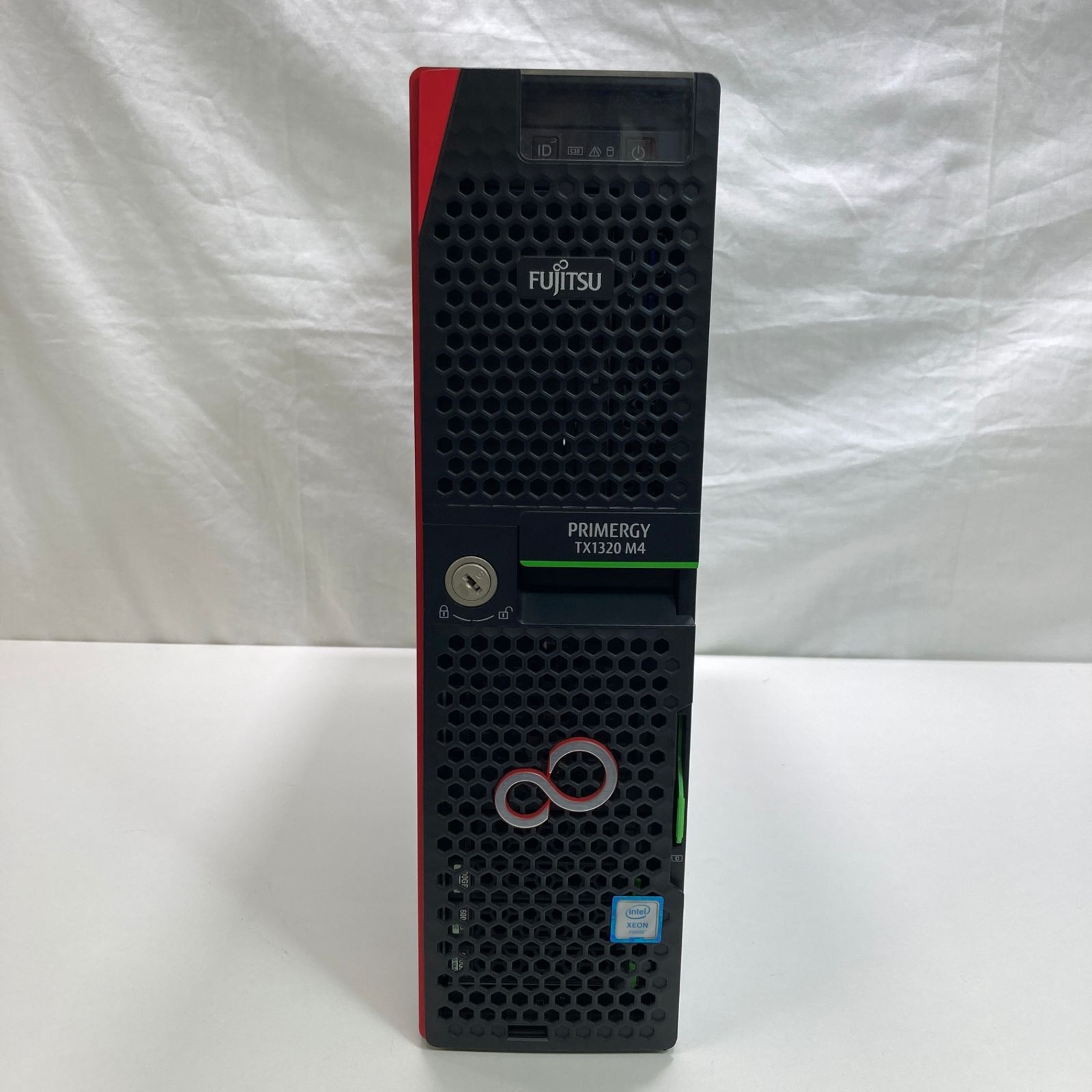 サーバー FUJITSU TX1320 M4 Xeon E-2124 8GB 1TB 中古】 FUJITSU PRIMERGY TX1320 M4/Xeon E-2124 CPU@3.30GHz/16GB