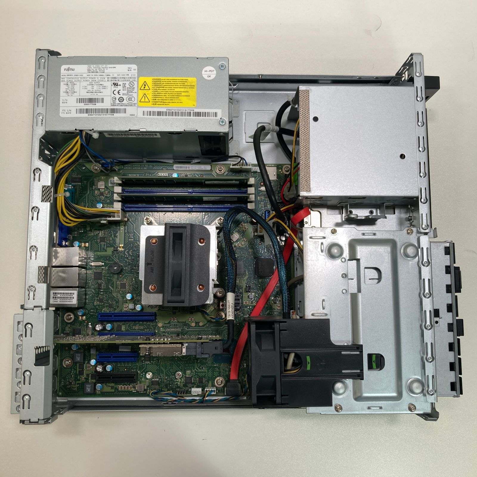 中古】FUJITSU PRIMERGY TX1320 M4 サーバー 16GB - メルカリ