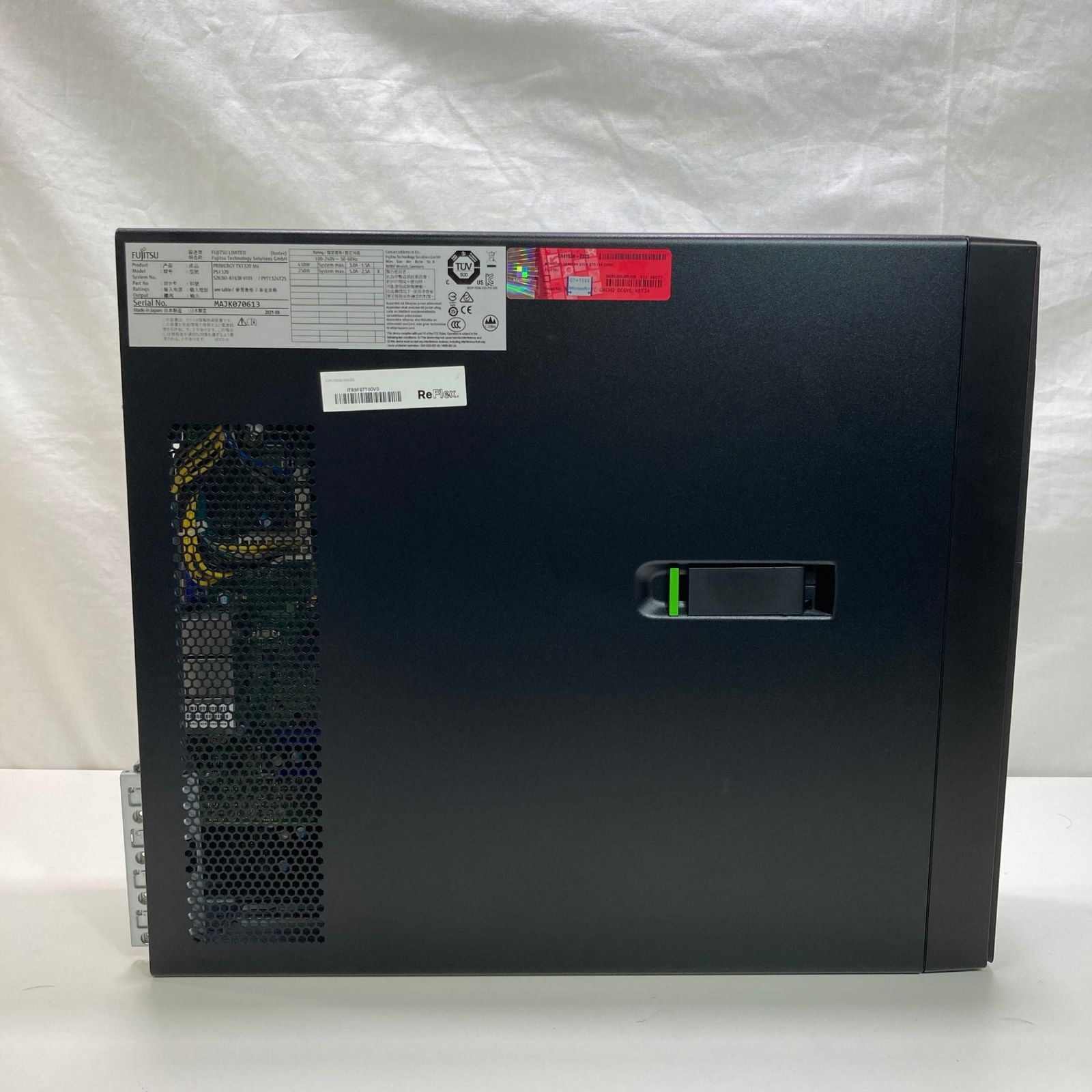 中古】 FUJITSU PRIMERGY TX1320 M4/Xeon E-2224 CPU@3.40GHz/16GB