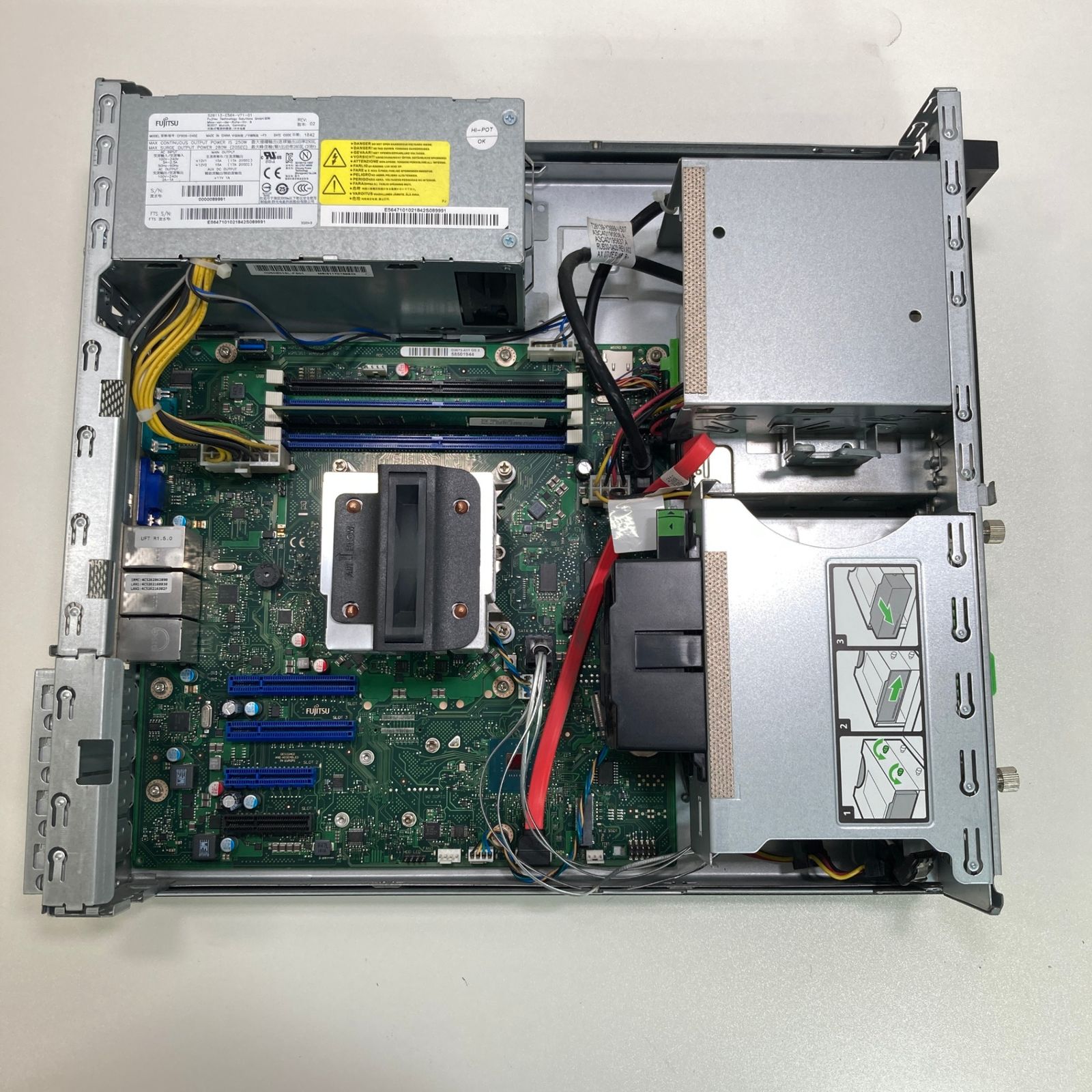 中古】FUJITSU PRIMERGY TX1320 M4 サーバー Xeon 8GB - メルカリ