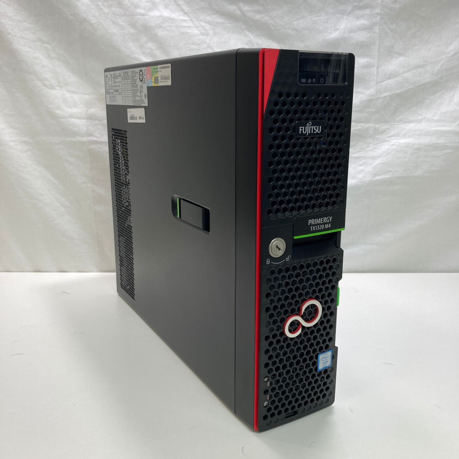 中古】 FUJITSU PRIMERGY TX1320 M4/Xeon E-2224 CPU @3.40GHz/8GB