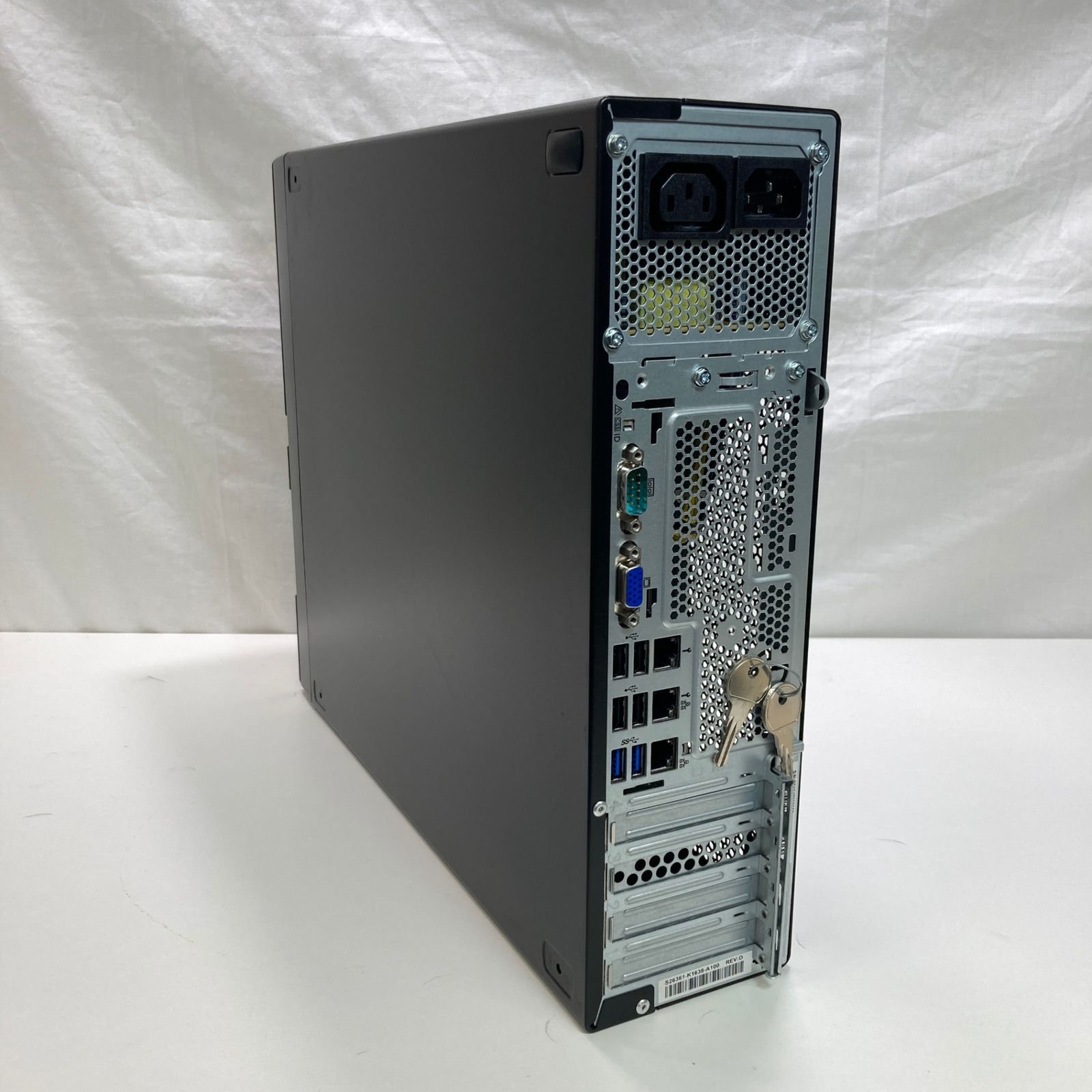 中古】 FUJITSU PRIMERGY TX1320 M4/Xeon E-2224 CPU @3.40GHz/8GB