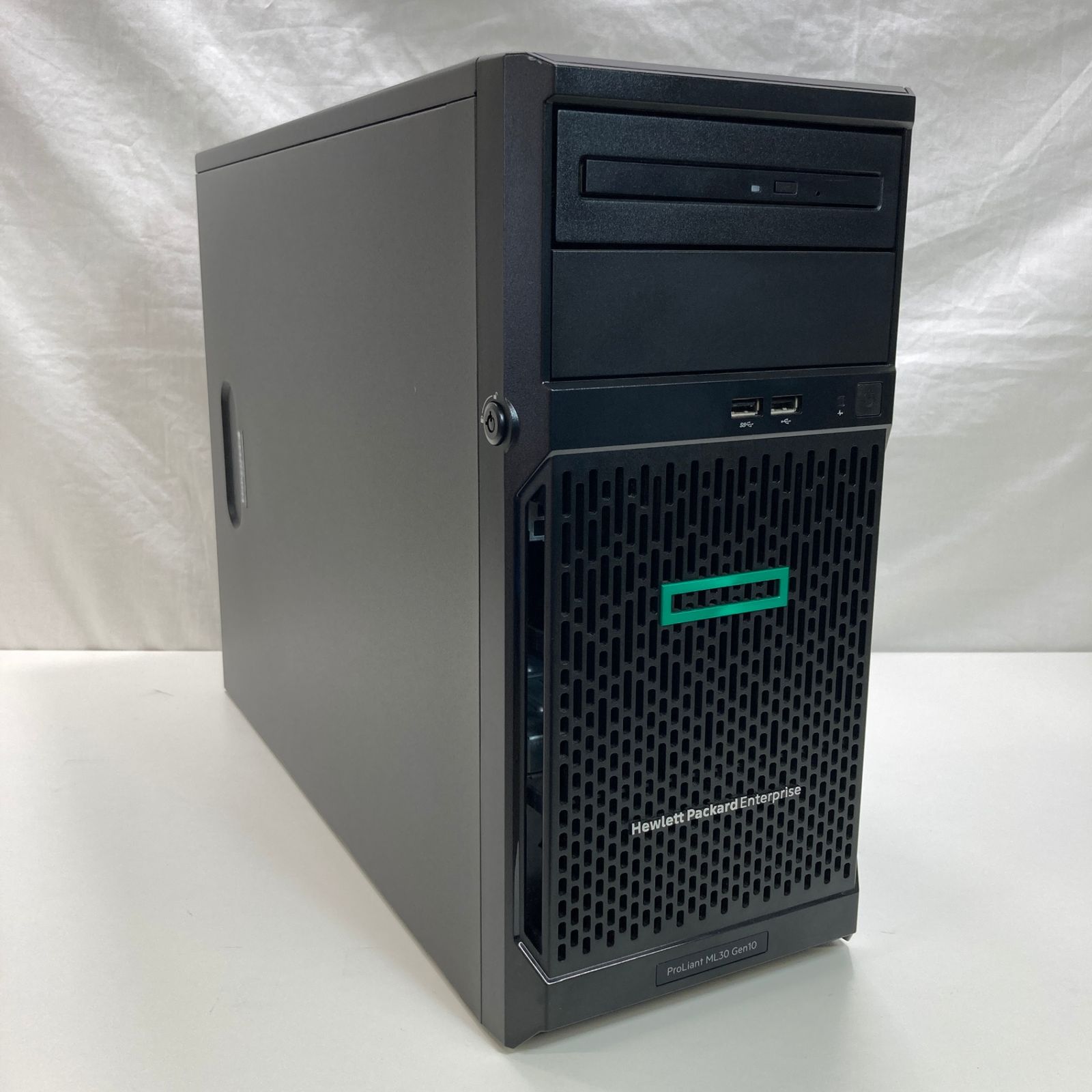 【中古】 HP ProLiant ML30 Gen10/Xeon E-2224 CPU@3.40GHz/24GB