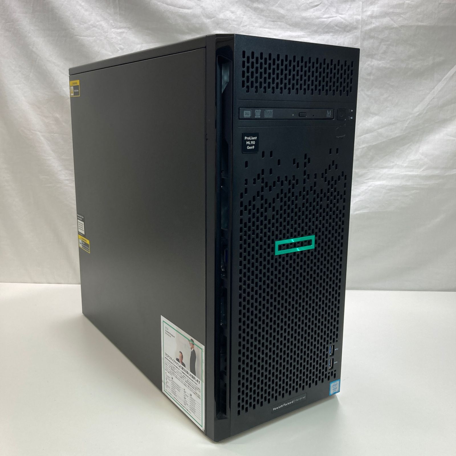 中古】 HP ProLiant ML110 Gen9/Xeon CPU E5-2603 v4 @1.70GHz/32GB