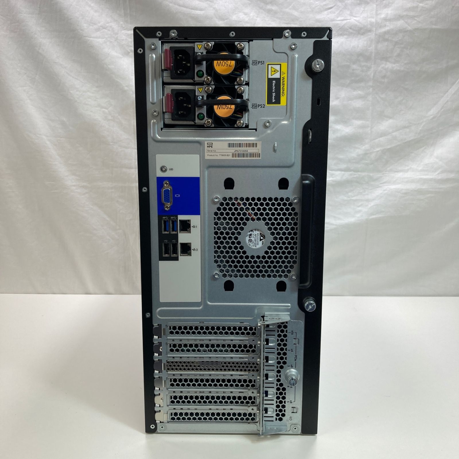 中古】 HP ProLiant ML110 Gen9/Xeon CPU E5-2603 v4 @1.70GHz/32GB