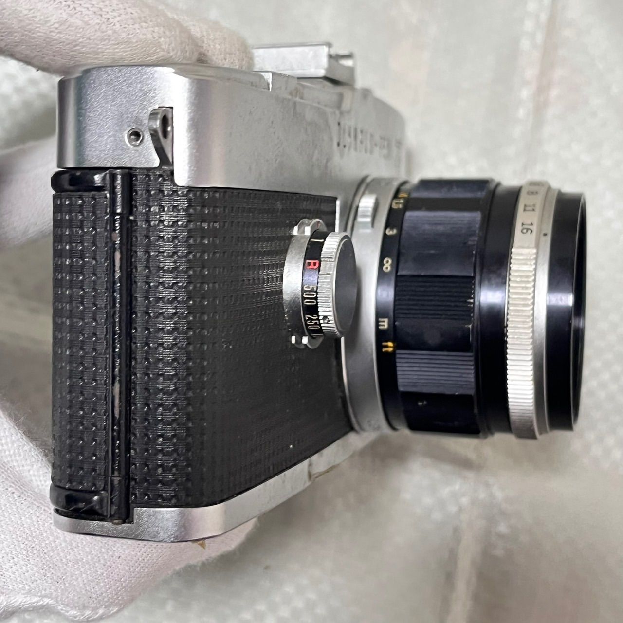 ①-16 動作未確認 オリンパス ペンF Olympus PEN-F 花文字 希少 レンズ