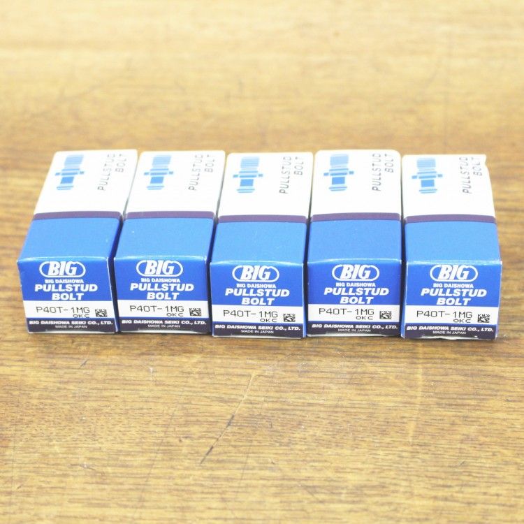 BIG/大昭和精機 P40T-1MG プルスタッドボルト5点セット プルボルト