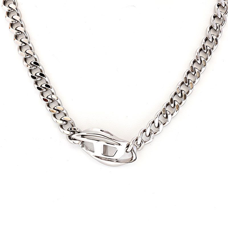 新品】ディーゼル ネックレス DX1412040 シルバー メンズ DIESEL