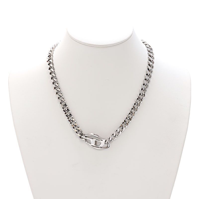 新品】ディーゼル ネックレス DX1412040 シルバー メンズ DIESEL