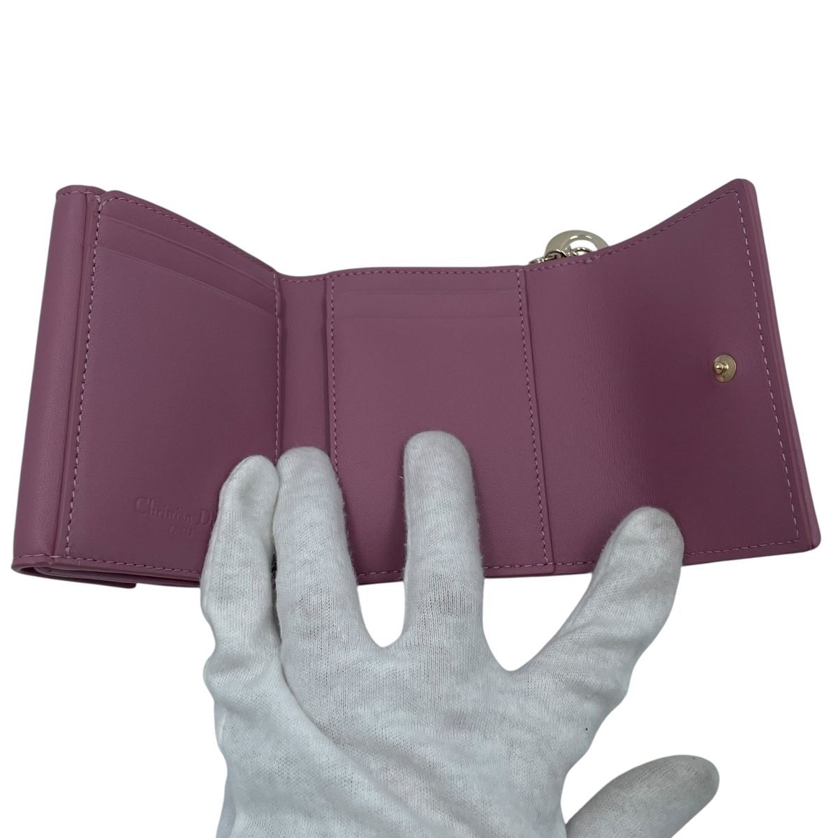 中古】 Christian Dior クリスチャン・ディオール Lady Dior Lotus 