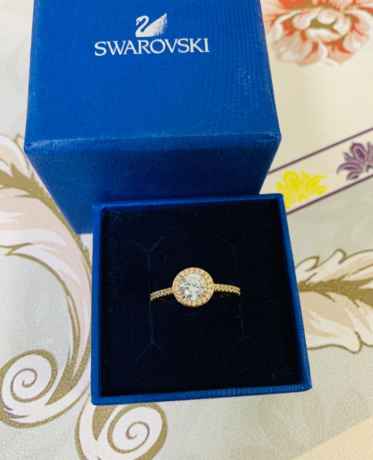 スワロフスキーSwarovski Una Angelic リング 58号 - メルカリ