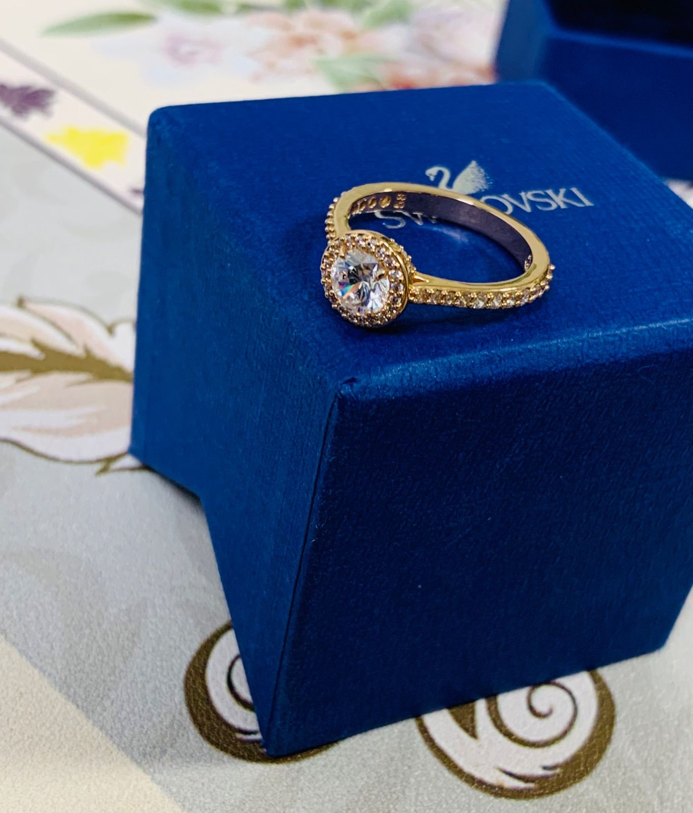 スワロフスキーSwarovski Una Angelic リング 58号 - メルカリ