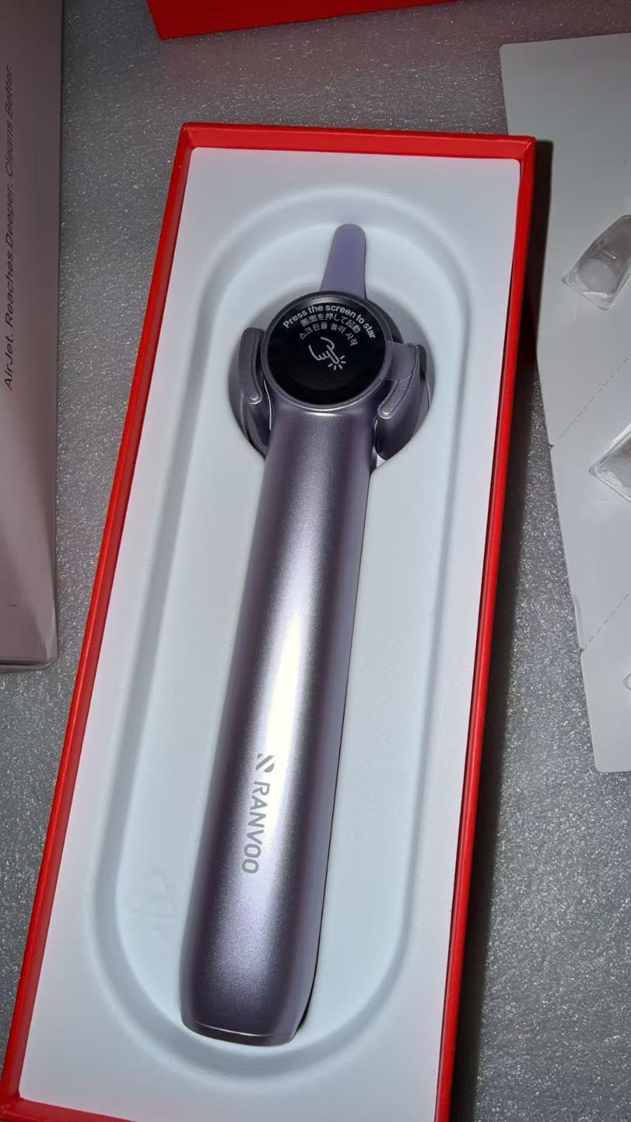 RANVOO AirBlast 電動歯ブラシ RANVOOバブル電動歯ブラシ」さらに進化