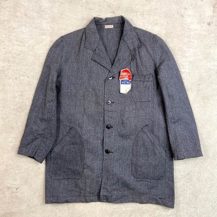 DEAD STOCK NOS 50年代 VETRA ブラックシャンブレー 黒シャン フレンチ