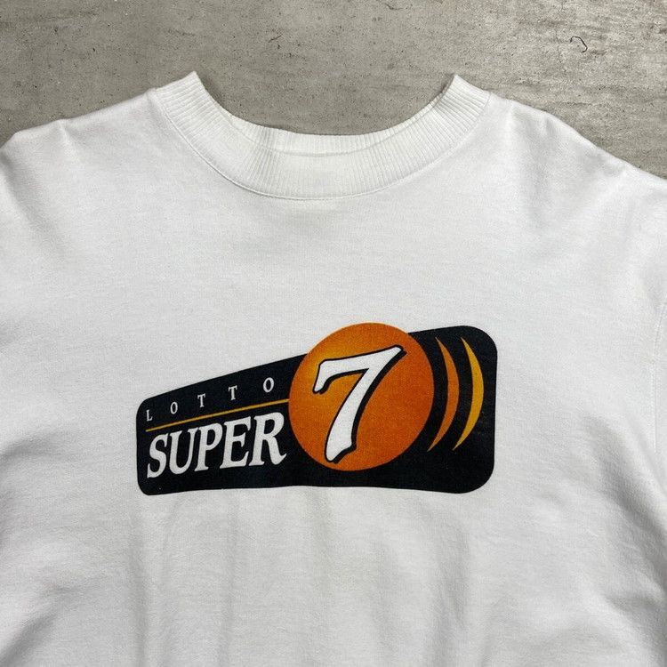 90年代 カナダ製 LOTTO SUPER 7 ロトスーパー7 企業ロゴプリント