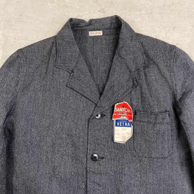DEAD STOCK NOS 50年代 VETRA ブラックシャンブレー 黒シャン フレンチ